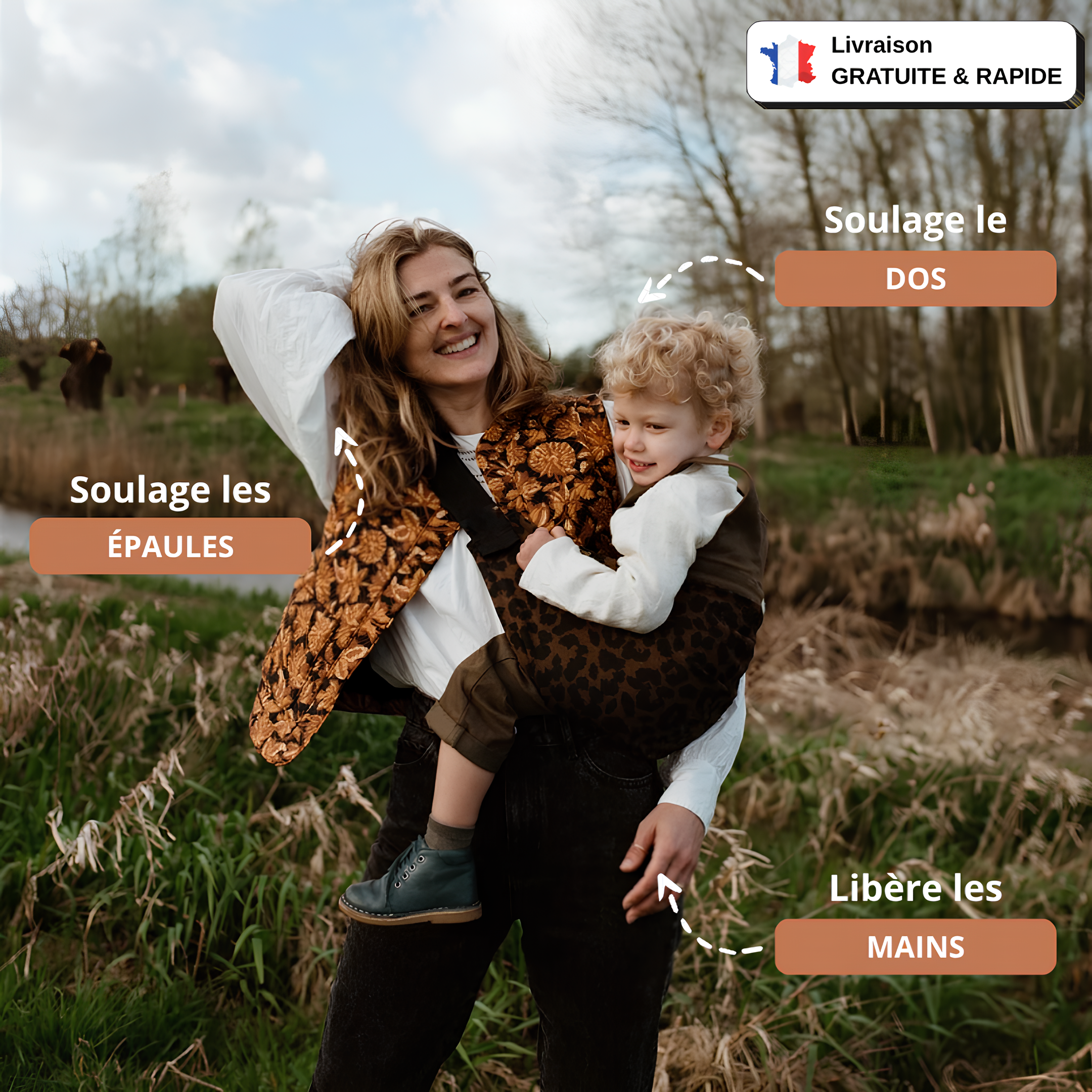 Porte-bébé Léopard