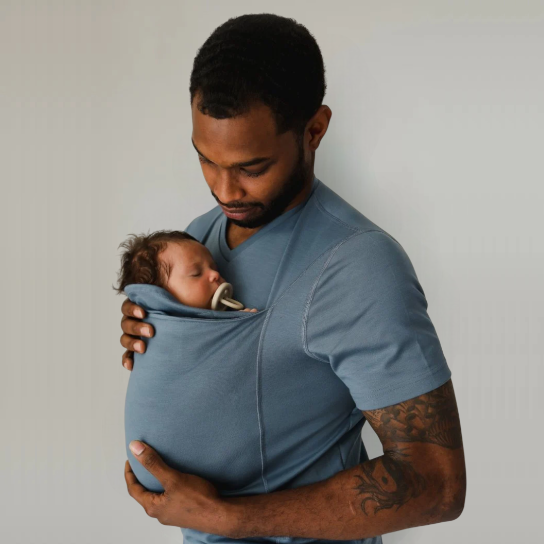 T-Shirt de Portage Dad| Bleu